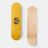 Flagge Limas (Peru) Skateboard (Vorderseite)