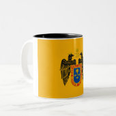Flagge Limas (Peru) Zweifarbige Tasse (Vorderseite Links)