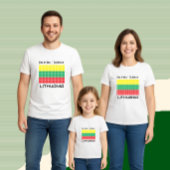 Flagge Litauens Baby T-shirt