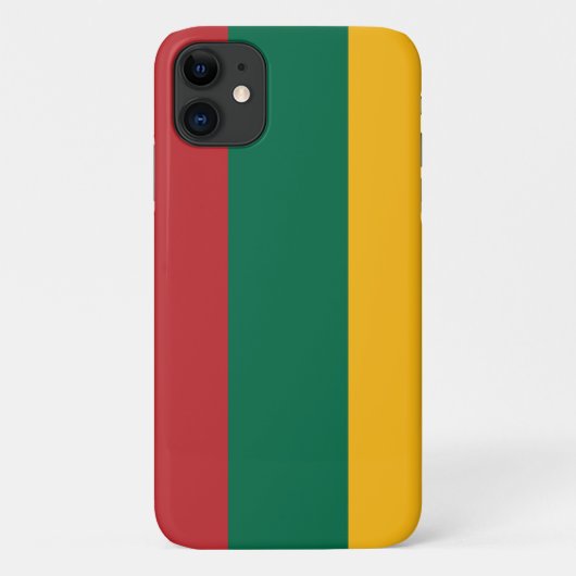 Flagge Litauens Case-Mate iPhone Hülle (Rückseite)