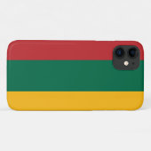 Flagge Litauens Case-Mate iPhone Hülle (Rückseite (Horizontal))