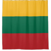 Flagge Litauens Duschvorhang (Vorderseite)