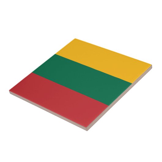 Flagge Litauens Fliese (Seite)