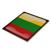 Flagge Litauens Fliese (Seite)