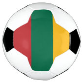 Flagge Litauens Fußball (Gedreht)