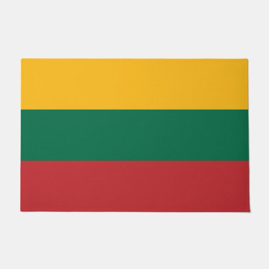 Flagge Litauens Fußmatte (Vorderseite)