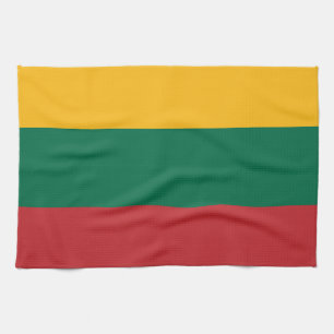 Flagge Litauens Geschirrtuch
