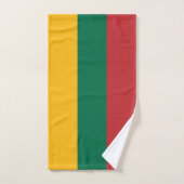 Flagge Litauens Handtuch (Handtuch)