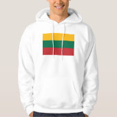 Flagge Litauens Hoodie (Vorderseite)