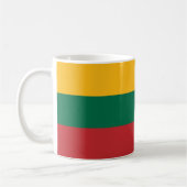 Flagge Litauens Kaffeetasse (Links)