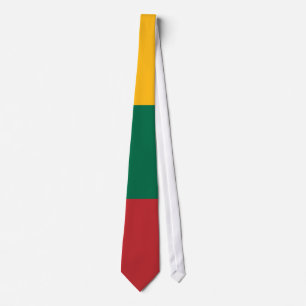 Flagge Litauens Krawatte