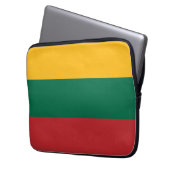 Flagge Litauens Laptopschutzhülle (Vorderseite Links)