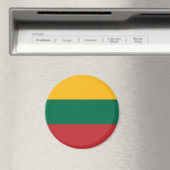 Flagge Litauens Magnet (In Situ (Geschirrspüler))
