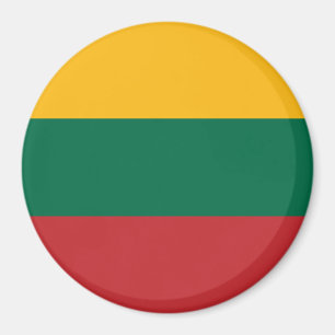 Flagge Litauens Magnet