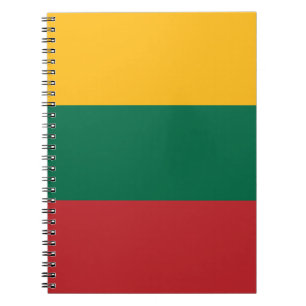 Flagge Litauens Notizblock