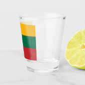 Flagge Litauens Schnapsglas (Rechts)