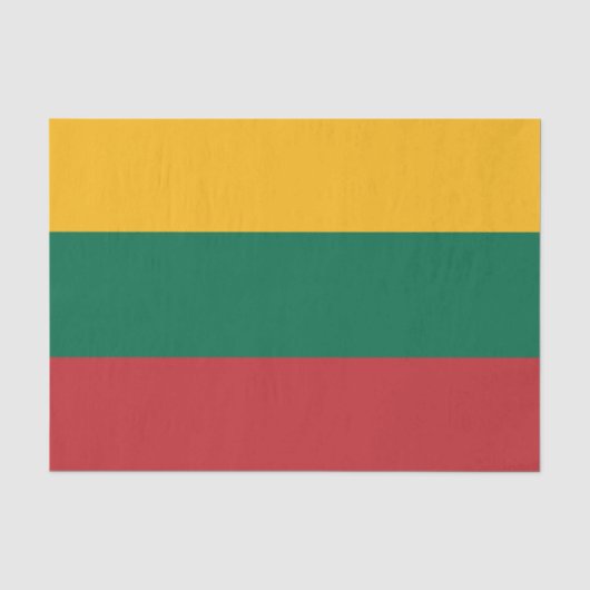 Flagge Litauens Seidenpapier (Vorderseite)