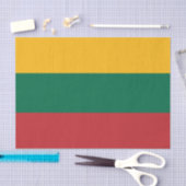 Flagge Litauens Seidenpapier (Handwerk)