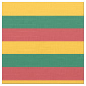 Flagge Litauens Stoff (Nahaufnahme)