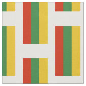 Flagge Litauens Stoff (Nahaufnahme)