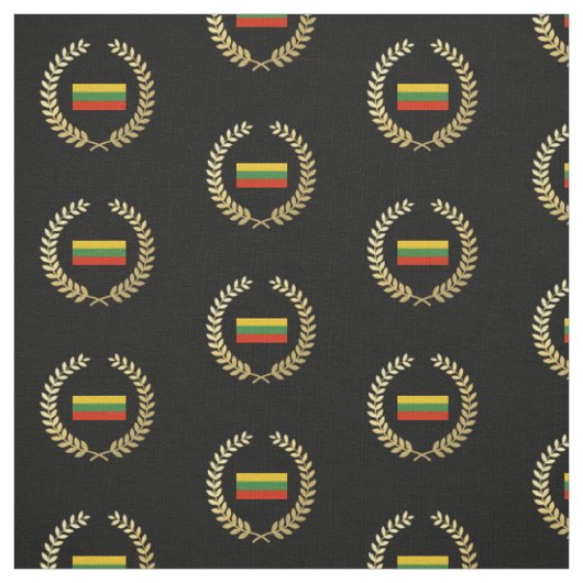 Flagge Litauens Stoff (Muster)