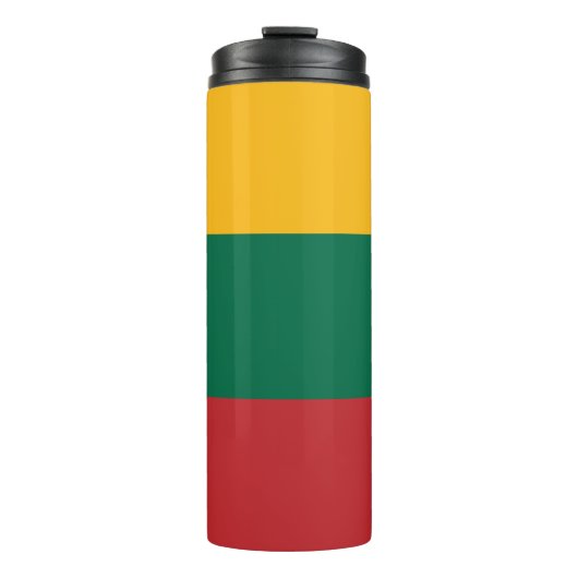 Flagge Litauens Thermosbecher (Vorderseite)