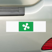 Flagge Lombardei (Italien) Autoaufkleber (Auf Auto)