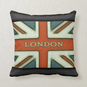 Flagge Londons Briten Kissen