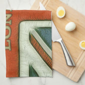 Flagge Londons Großbritannien Küchentuch (Viertel Falte)