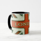Flagge Londons Großbritannien Tasse (Vorderseite Links)