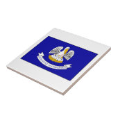 Flagge Louisiana Fliese (Seite)