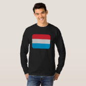 Flagge Luxemburg T-Shirt (Vorne ganz)