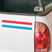 Flagge Luxemburgs Autoaufkleber (Auf Lkw)