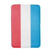 Flagge Luxemburgs Badematte (Vorderseite Vertikal)
