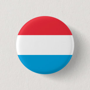 Flagge Luxemburgs Button