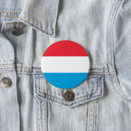 Flagge Luxemburgs Button