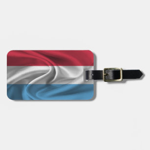 Flagge Luxemburgs Gepäckanhänger