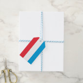 Flagge Luxemburgs Geschenkanhänger (Mit Garn)