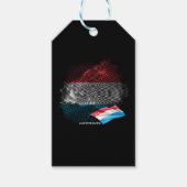 Flagge Luxemburgs Geschenkanhänger (Vorderseite)
