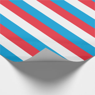 Flagge Luxemburgs Geschenkpapier