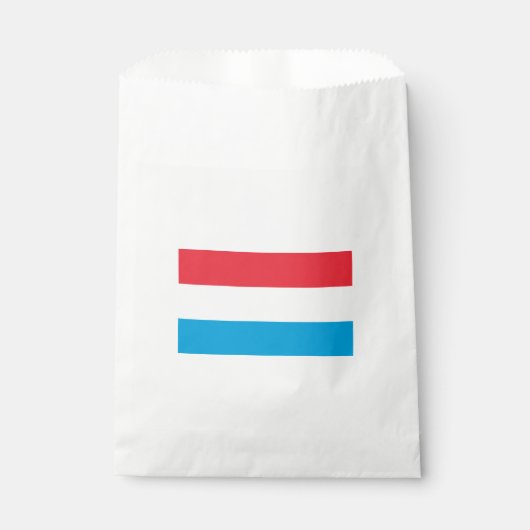 Flagge Luxemburgs Geschenktütchen (Vorderseite)