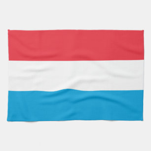 Flagge Luxemburgs Geschirrtuch