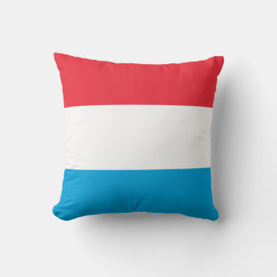 Flagge Luxemburgs Kissen