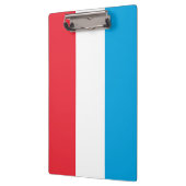 Flagge Luxemburgs Klemmbrett (Links)