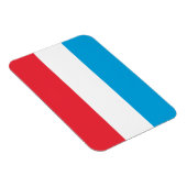 Flagge Luxemburgs Magnet (Rechte Seite)