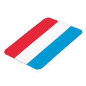 Flagge Luxemburgs Magnet (Linke Seite)