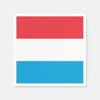 Flagge Luxemburgs Papier Napkins Serviette