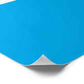 Flagge Luxemburgs Poster (Ecke)