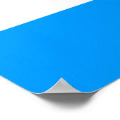 Flagge Luxemburgs Poster (Ecke)