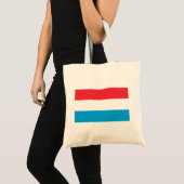 Flagge Luxemburgs Tragetasche (Vorderseite (Produkt))
